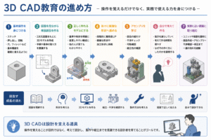 3D CAD教育の進め方