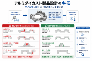アルミダイカスト製品設計のキモ